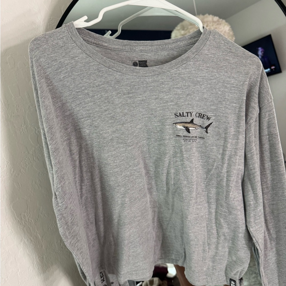 Salty Crew Heather Gray Tee